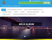 Tablet Screenshot of millealbum.it